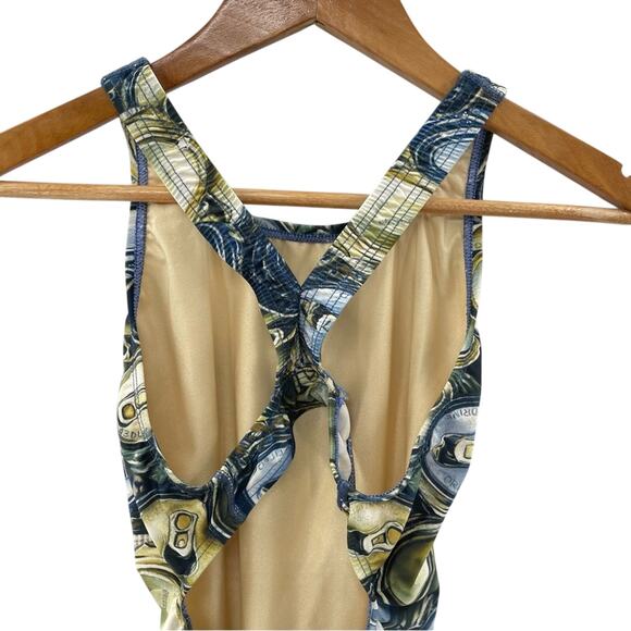 Speedo Soda Can Pop Collage Art to Wear Flyback One Piece
Swimsuit Size 34 / 10 - Picture 6 of 9